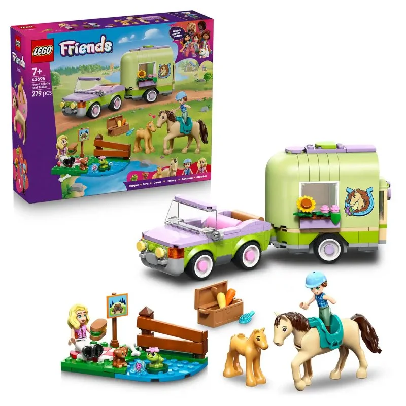 Friends 42695 Horse and Foal Trailer