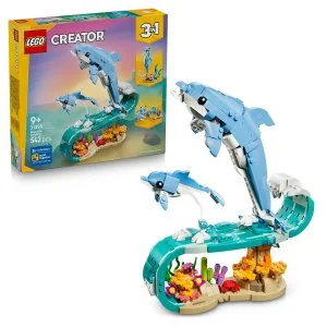 LEGO® Creator 3 in 1 31385 Sea Animals: Beautiful Dolphins