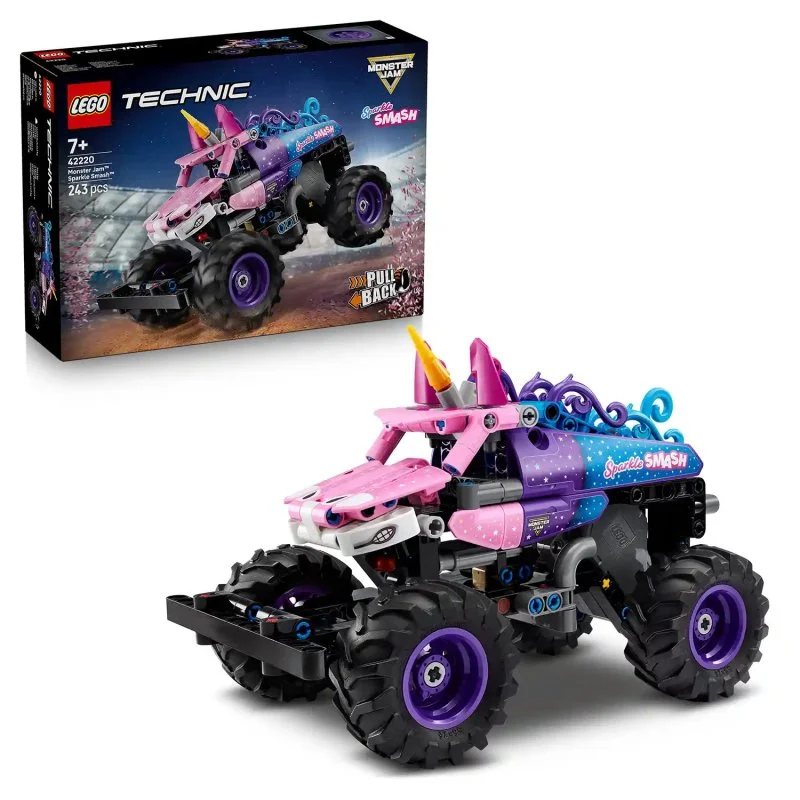 Technic 42220 Monster Jam™ Sparkle Smash™ with pull-back motor