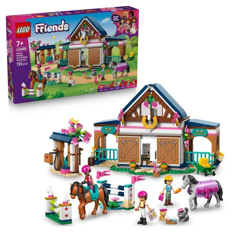 Friends 42688 Horse Stable and Equestrian Academy