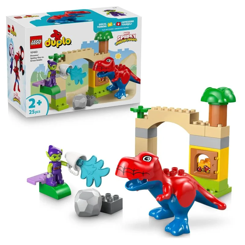 DUPLO® 10463 Spidey-Rex Dinosaur vs. Green Goblin