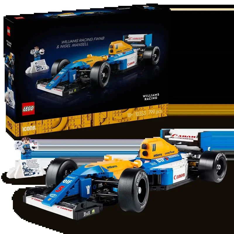 Icons 10353 Williams Racing FW14B and Nigel Mansell