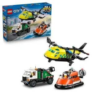 LEGO® City 60505 Remix: Airplane, Service Vehicle and Hovercraft