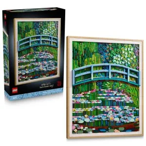 LEGO® Art 31220 Claude Monet – Bridge over a Pond with Water Lilies
