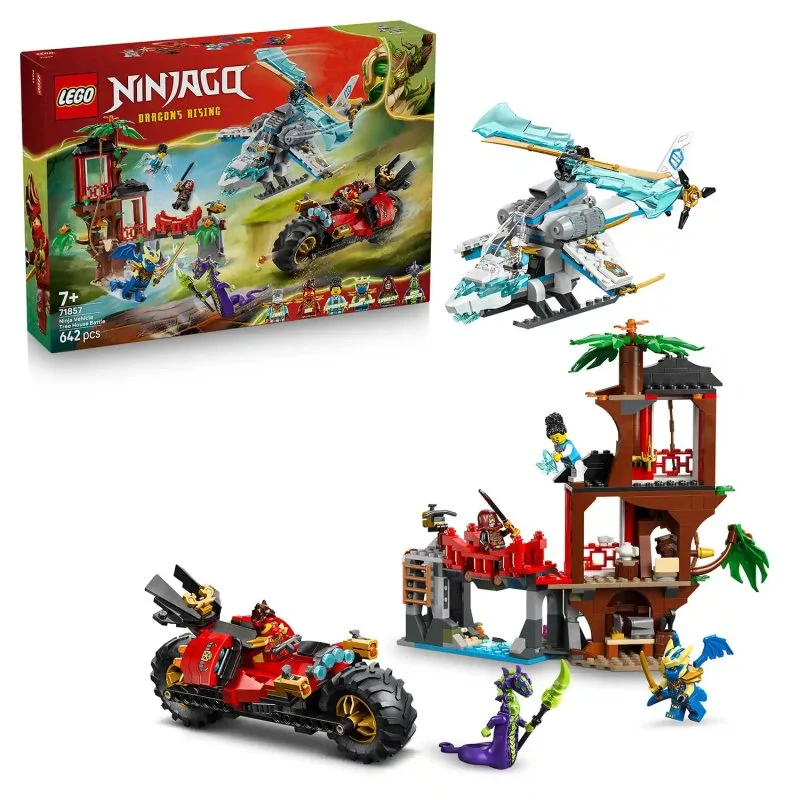 NINJAGO® 71857 Ninja Vehicle Battle and Tree House