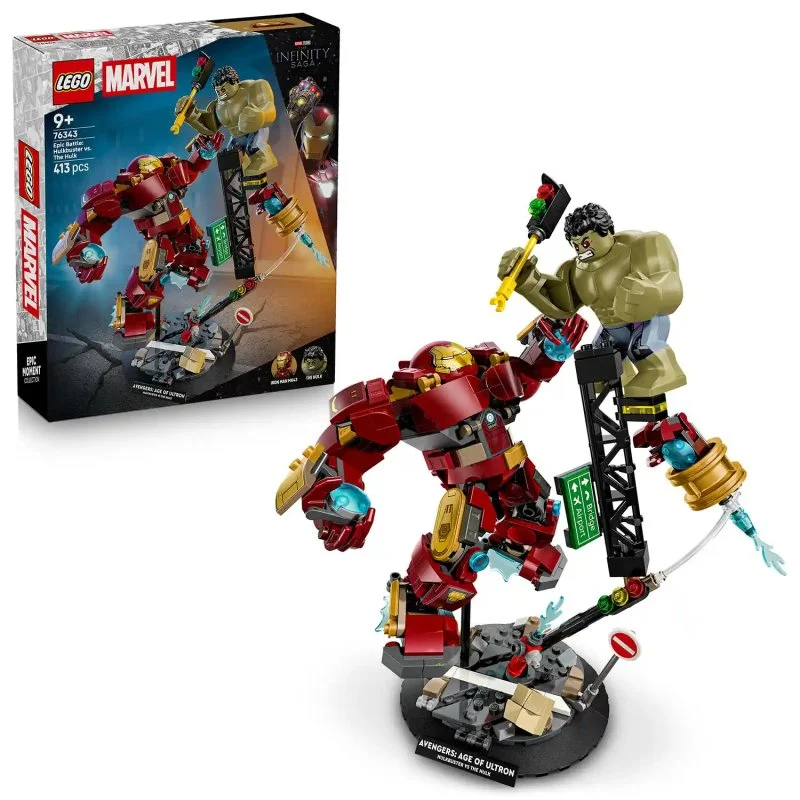 ǀ Marvel 76343 Epic Battle: Hulkbuster vs. Hulk