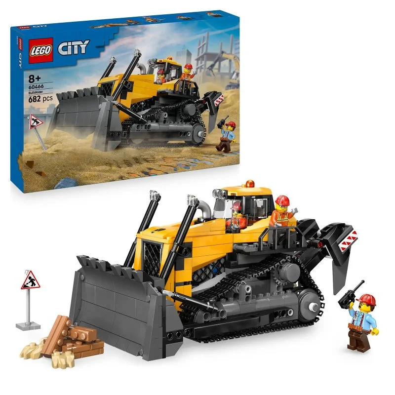 City 60466 Yellow Bulldozer