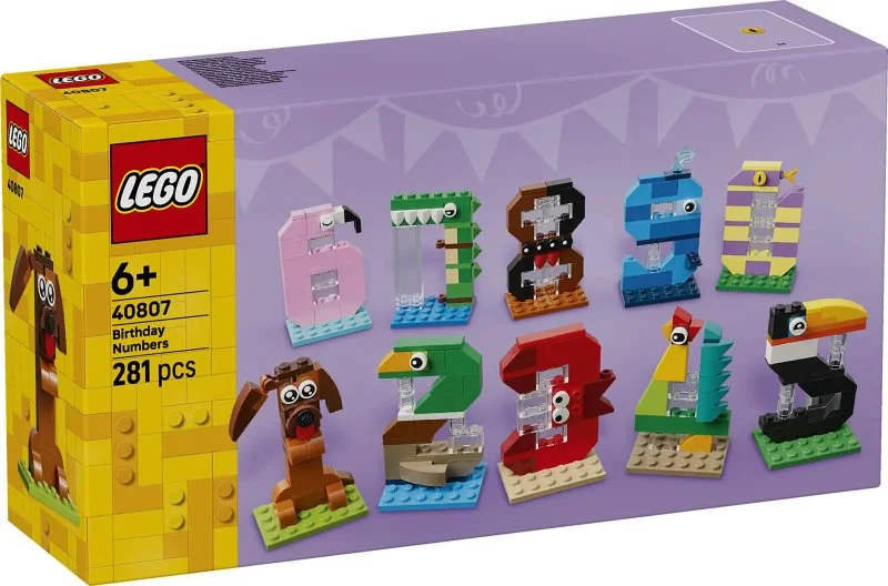 Iconic 40807 Birthday Numbers