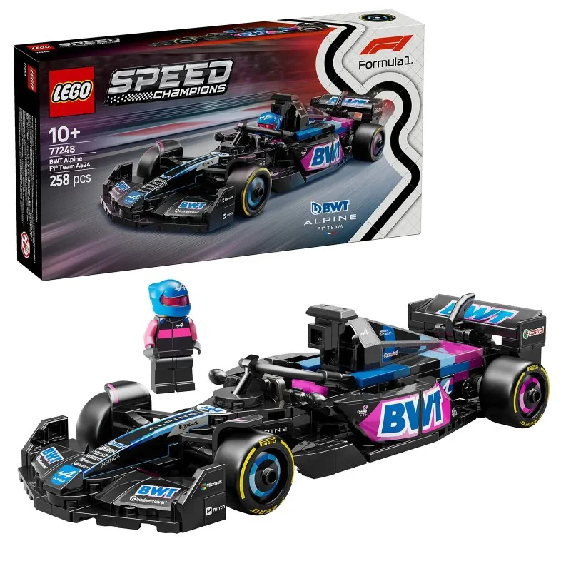 Speed Champions 77248 BWT Alpine F1® Team A524 Race Car
