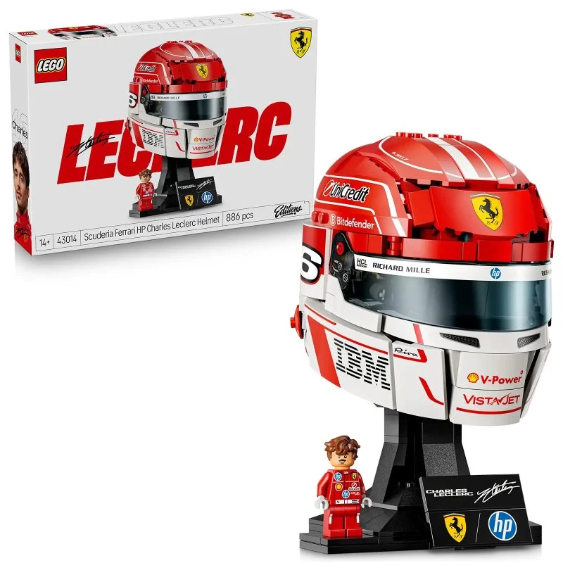 Editions 43014 Charles Leclerc Helmet from Scuderia Ferrari HP