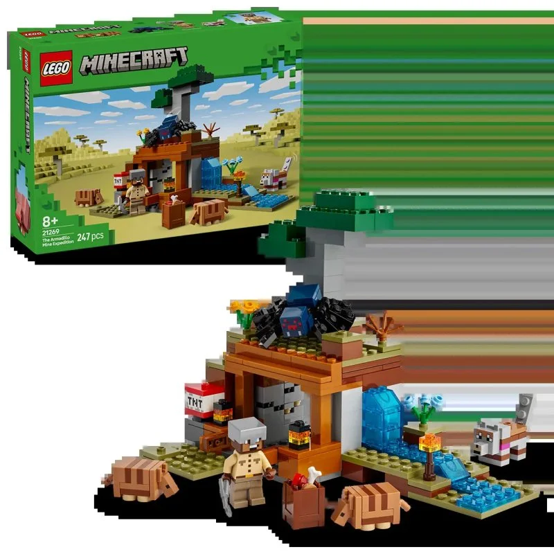 Minecraft® 21269 Mining Expedition and Armadillo
