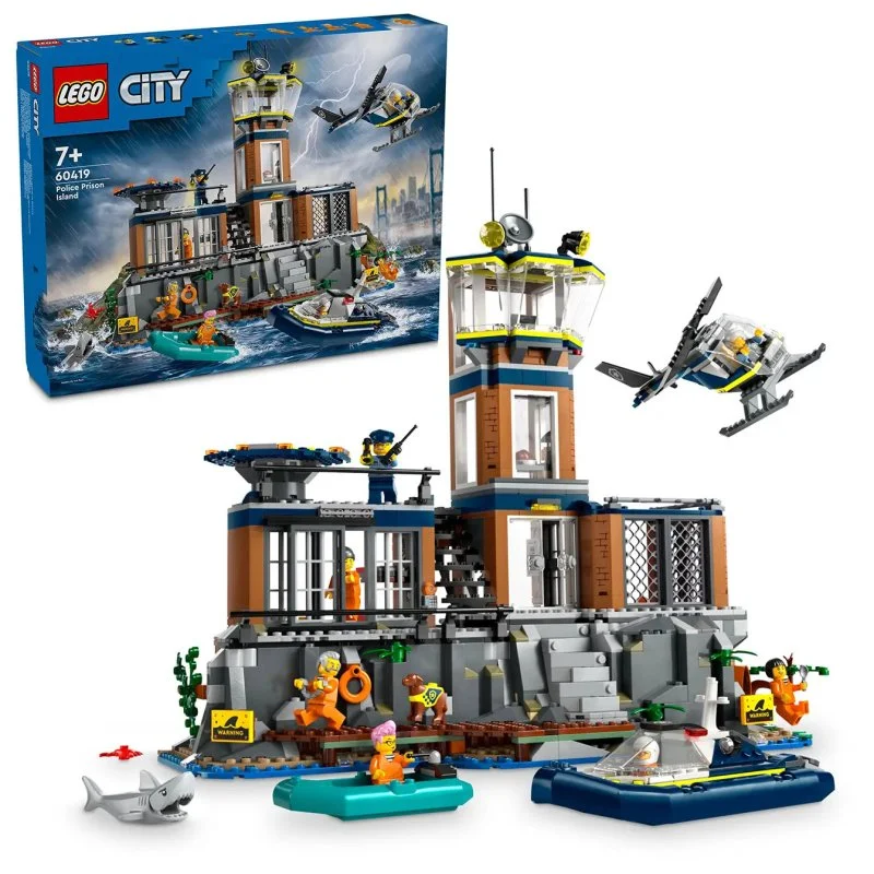 City 60419 Police and Prison on the Island