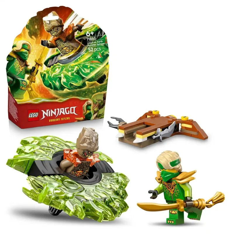 NINJAGO® 71850 Lloyd vs. Earth Monster Spinner