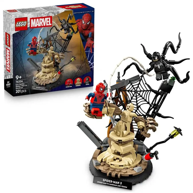 ǀ Marvel 76334 Epic Battle: Spider-Man vs. Sandman