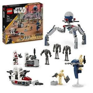 LEGO® Star Wars™ 75372 Clone Trooper and Battle Droid Battle Pack