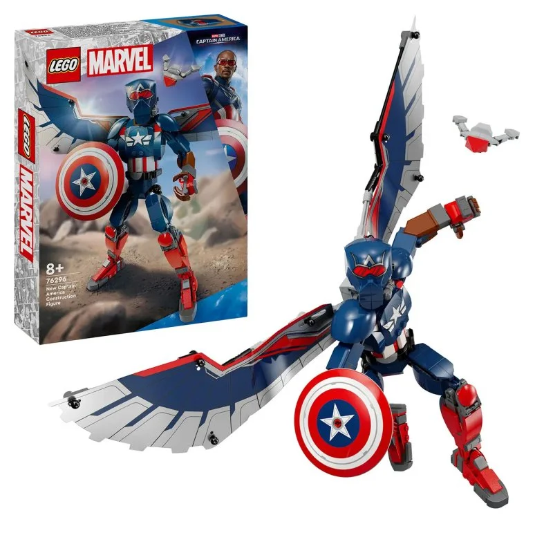 Marvel 76296 Buildable Figure: New Captain America