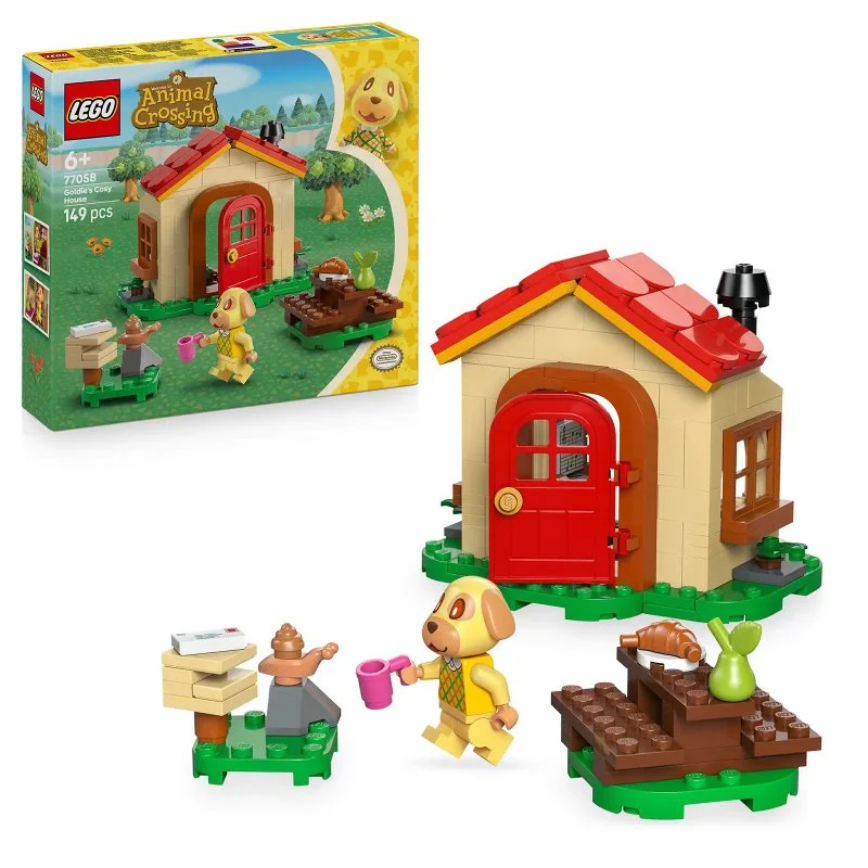 Animal Crossing™ 77058 Goldie and Her Cozy House