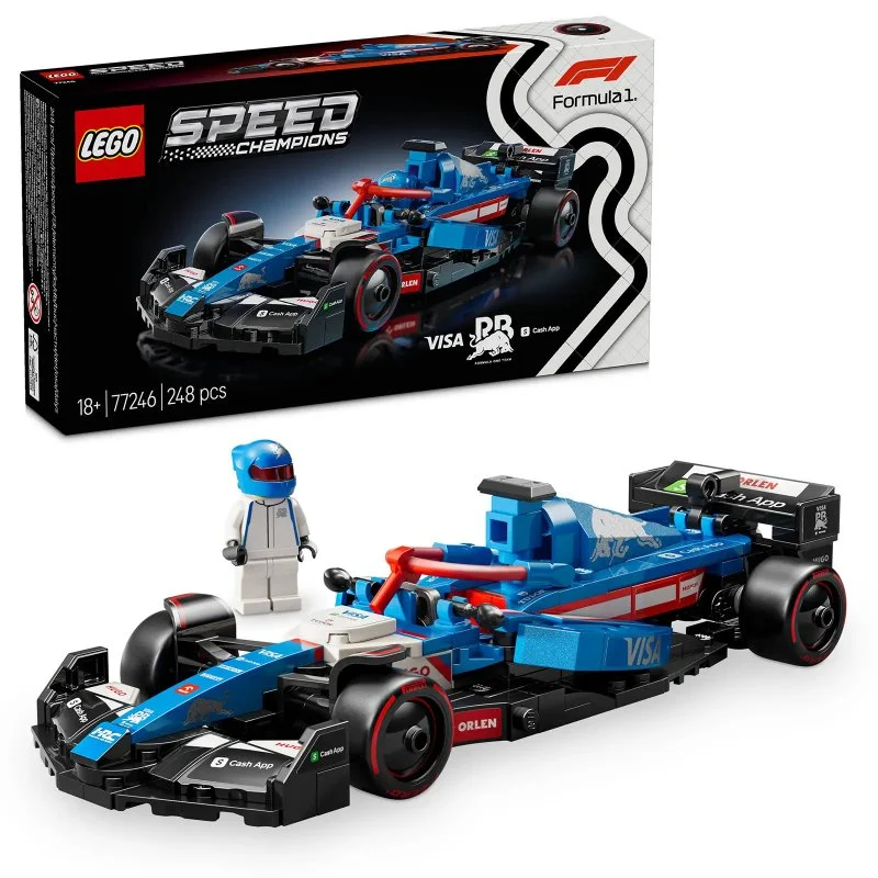 Speed Champions 77246 Visa Cash App RB VCARB 01 F1® Race Car