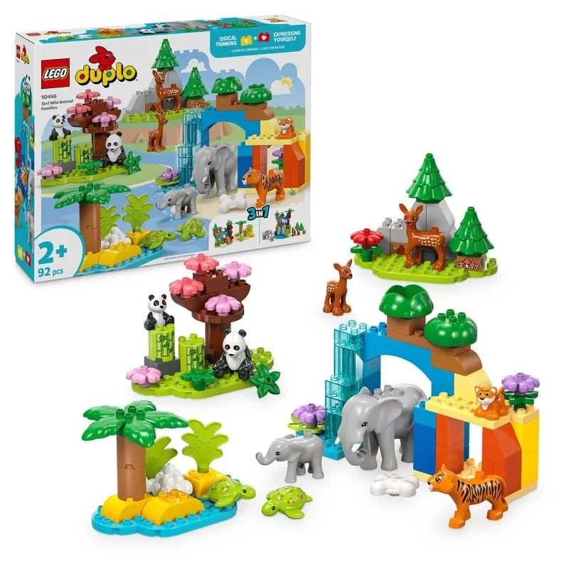 DUPLO® 10446 Wild Animal Families 3 in 1