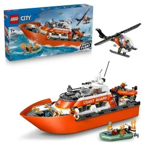 LEGO® City 60504 Coast Guard Rescue Boat and Helicopter