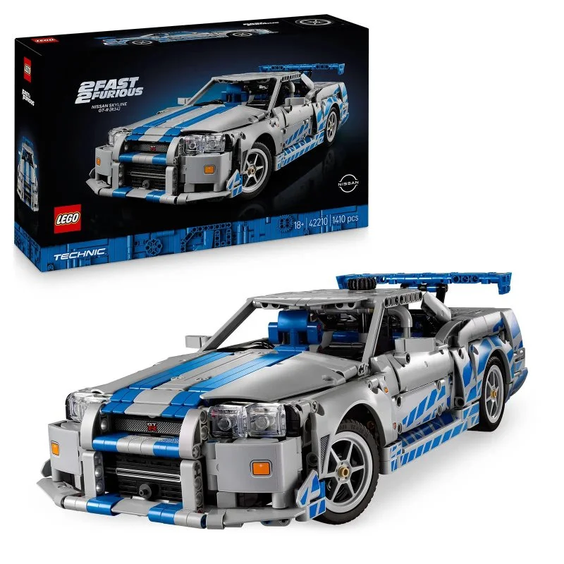 Technic 42210 2 Fast 2 Furious Car Nissan Skyline GT-R (R34)