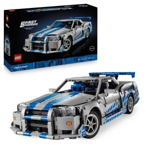 LEGO® Technic 42210 2 Fast 2 Furious Car Nissan Skyline GT-R (R34)