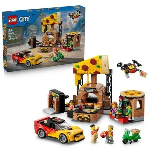 LEGO® City 60496 Pizza Delivery and Vehicles
