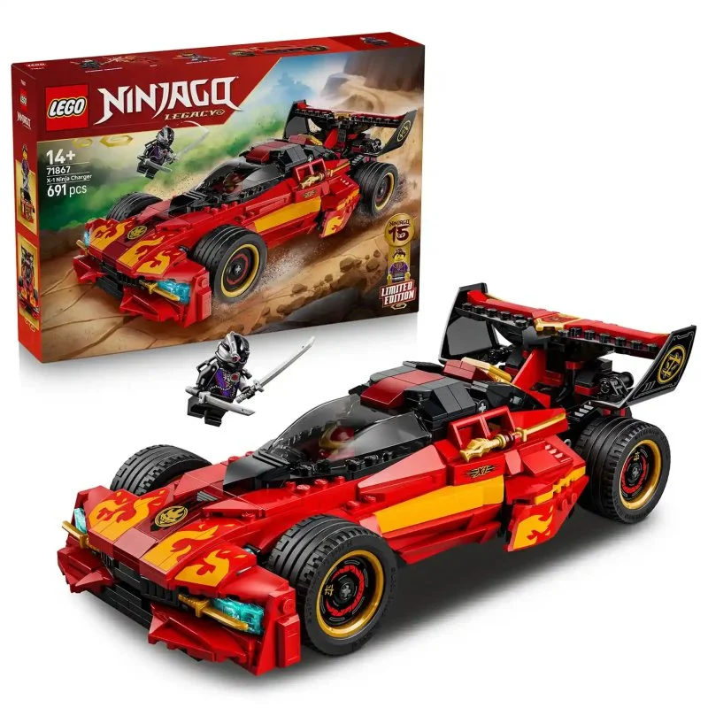NINJAGO® 71867 Kai's Red Hot Rod: 15 Years of NINJAGO