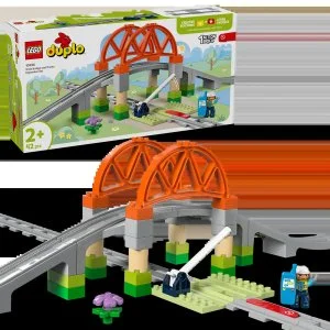 LEGO® DUPLO® 10426 Railway Bridge and Tracks – Expansion Set
