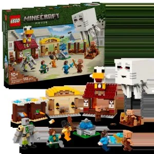 LEGO® Minecraft® 21273 Ghast-shaped Balloon and Village Raid