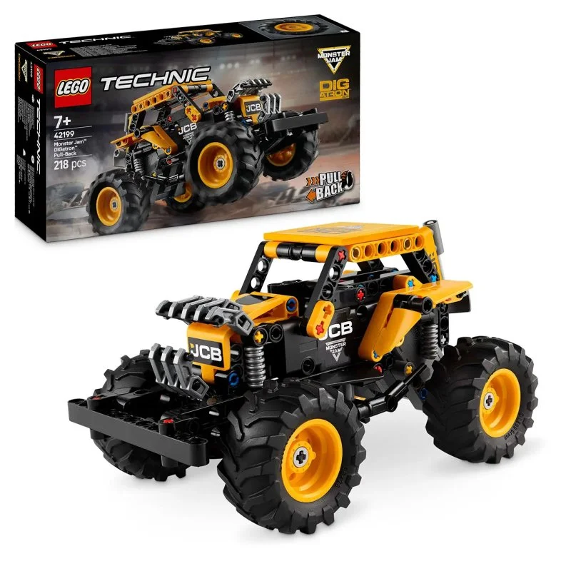 Technic 42199 Monster Jam™ DIGatron™ with pull-back motor