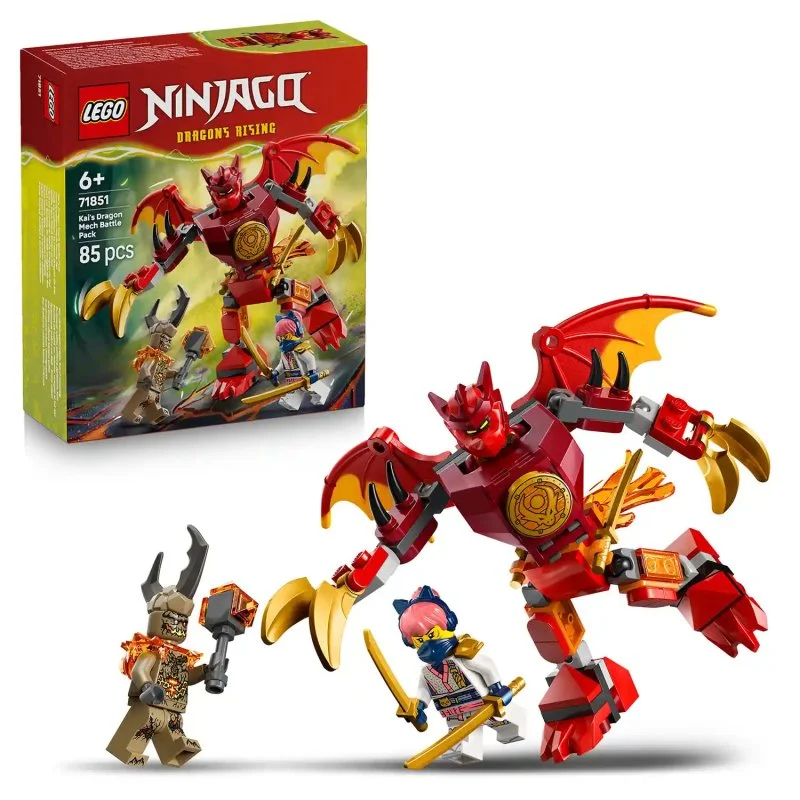 NINJAGO® 71851 Kai's Battle Pack with Dragon Suit