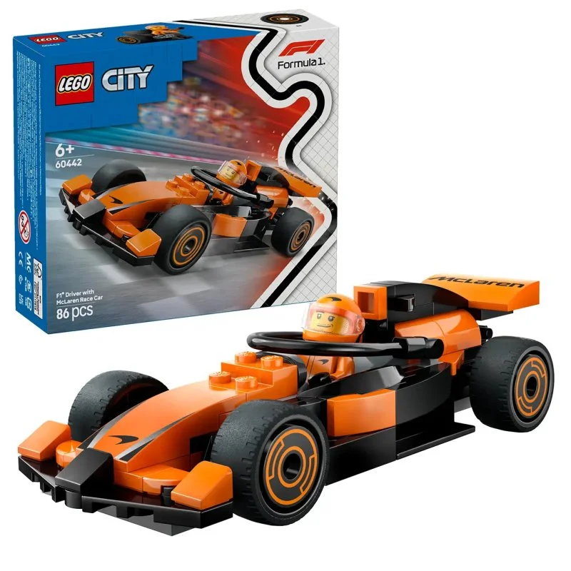 City 60442 F1® Driver with McLaren Race Car