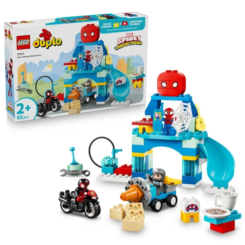 DUPLO® 10464 Spidey's Team and Spider Headquarters