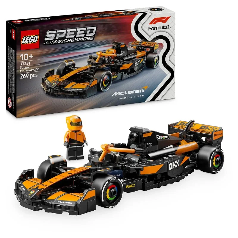 Speed Champions 77251 McLaren F1® Team MCL38 Racing Car