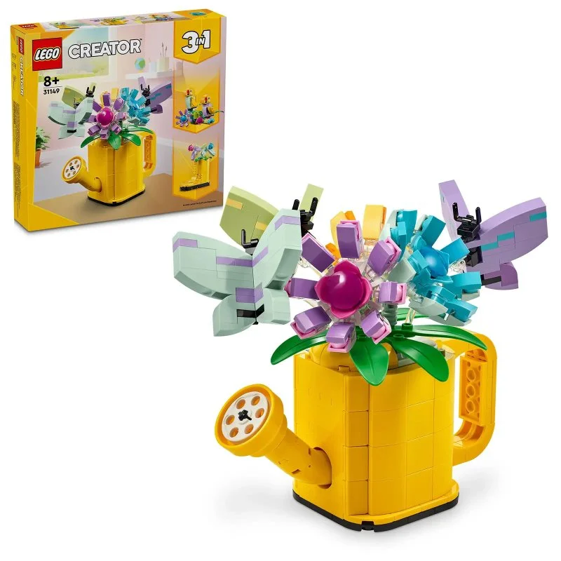Creator 3 in 1 31149 Flowers in a Watering Can