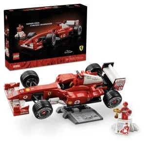 LEGO® Icons 11375 Ferrari F2004 and Michael Schumacher