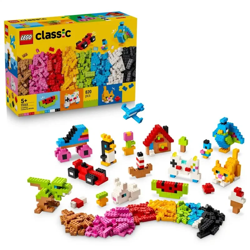 Classic 11045 Multicolored Creative Bricks