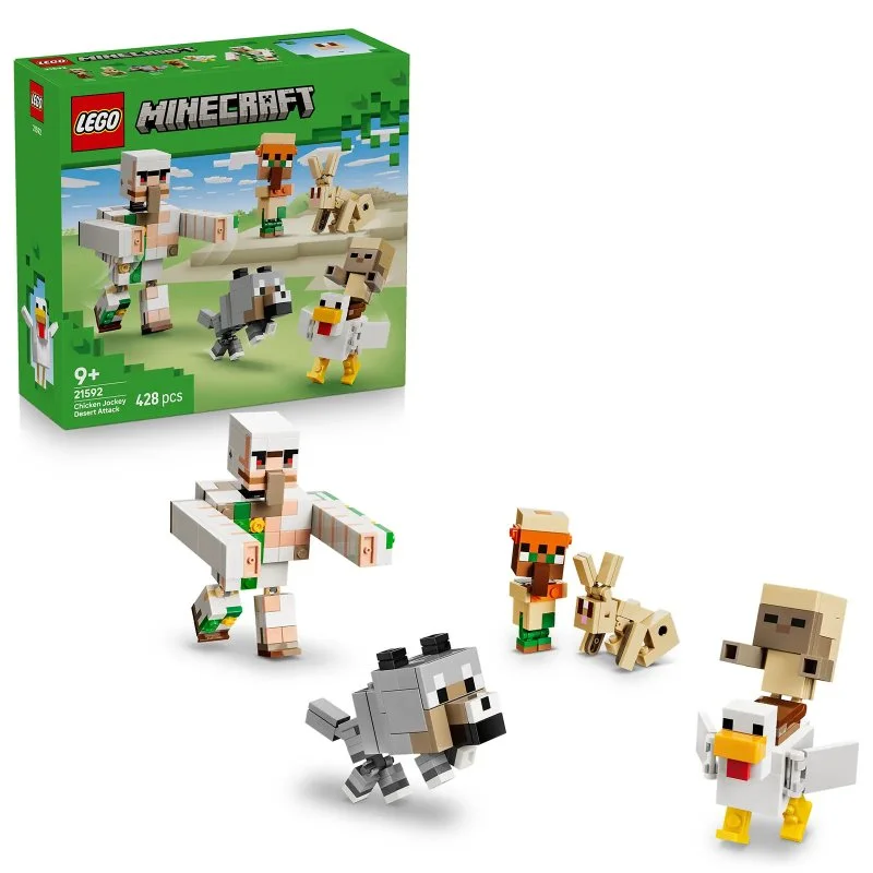 Minecraft® 21592 Chicken Jockey and the Desert Attack