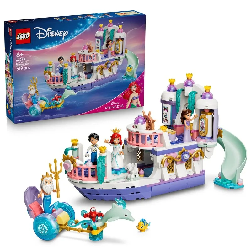 Disney 43299 Ariel's Boat and the Royal Wedding