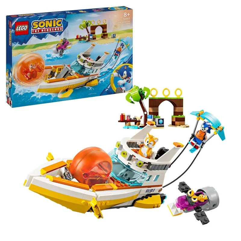 Sonic the Hedgehog™ 76997 Tails and His Adventure Boat