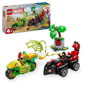 LEGO® Marvel Spidey and His Amazing Friends 11198 Spin, Electro and the Dinosaur Vehicle Chase
