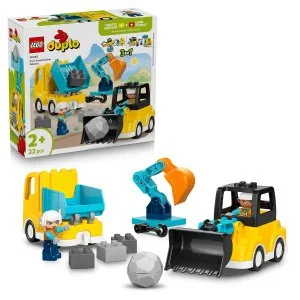 LEGO® DUPLO® 10475 Construction Site Vehicles 3-in-1