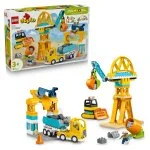 DUPLO® 10476 Construction Site and Vehicles 3-in-1