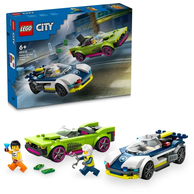 City 60415 Police Car and Sports Car Chase