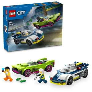 LEGO® City 60415 Police Car and Sports Car Chase