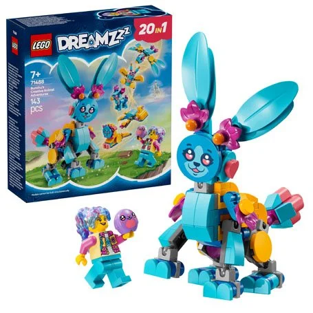 DREAMZzz™ 71488 Bunchu and Creative Animal Adventures