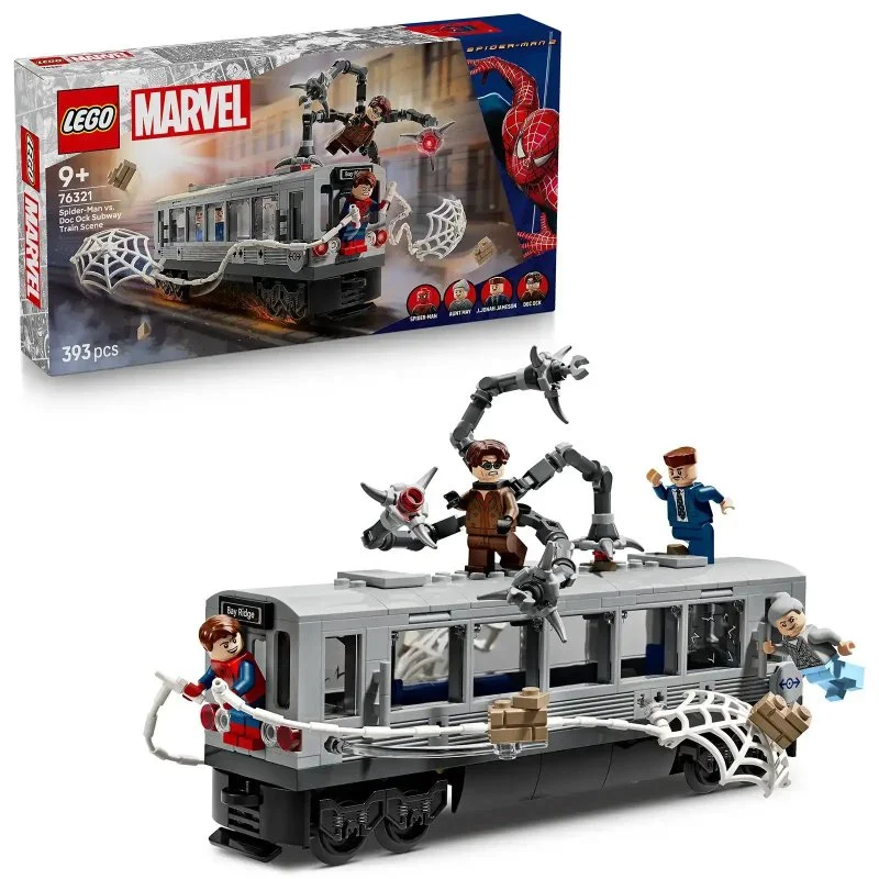 ǀ Marvel 76321 Spider-Man vs. Doc Ock: Subway Scene