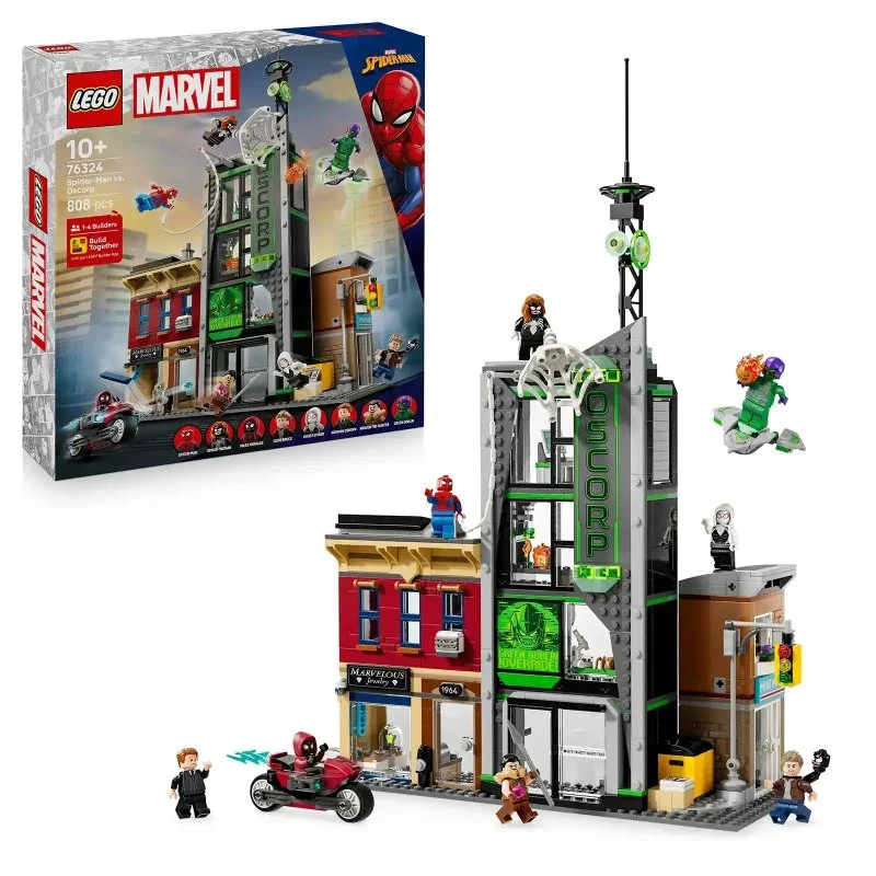 Marvel 76324 Spider-Man vs. Oscorp