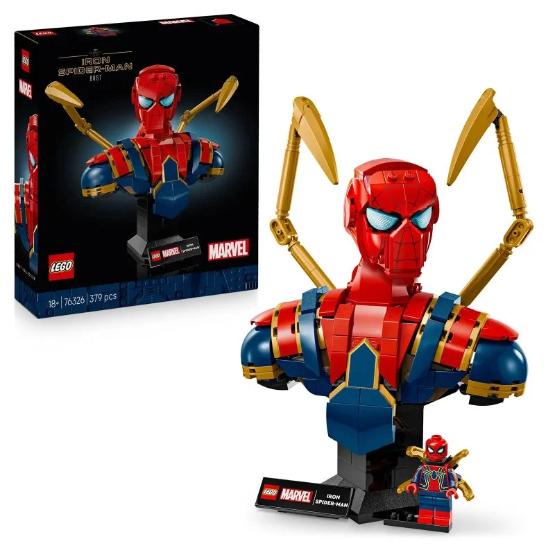 Marvel 76326 Iron Spider-Man Bust